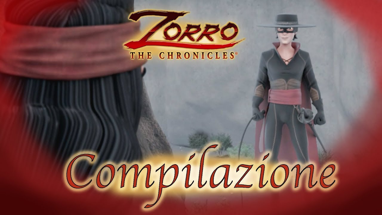 1 Ora COMPILAZIONE | Zorro La Leggenda | Episodio 13 - 15 | Cartoni di supereroi