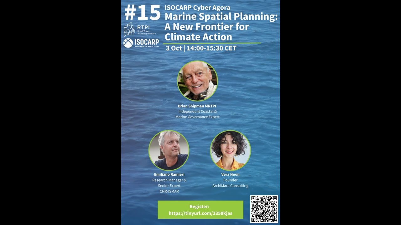 Cyber Agora #15 Marine Spatial Planning: A New Frontier for Climate Action