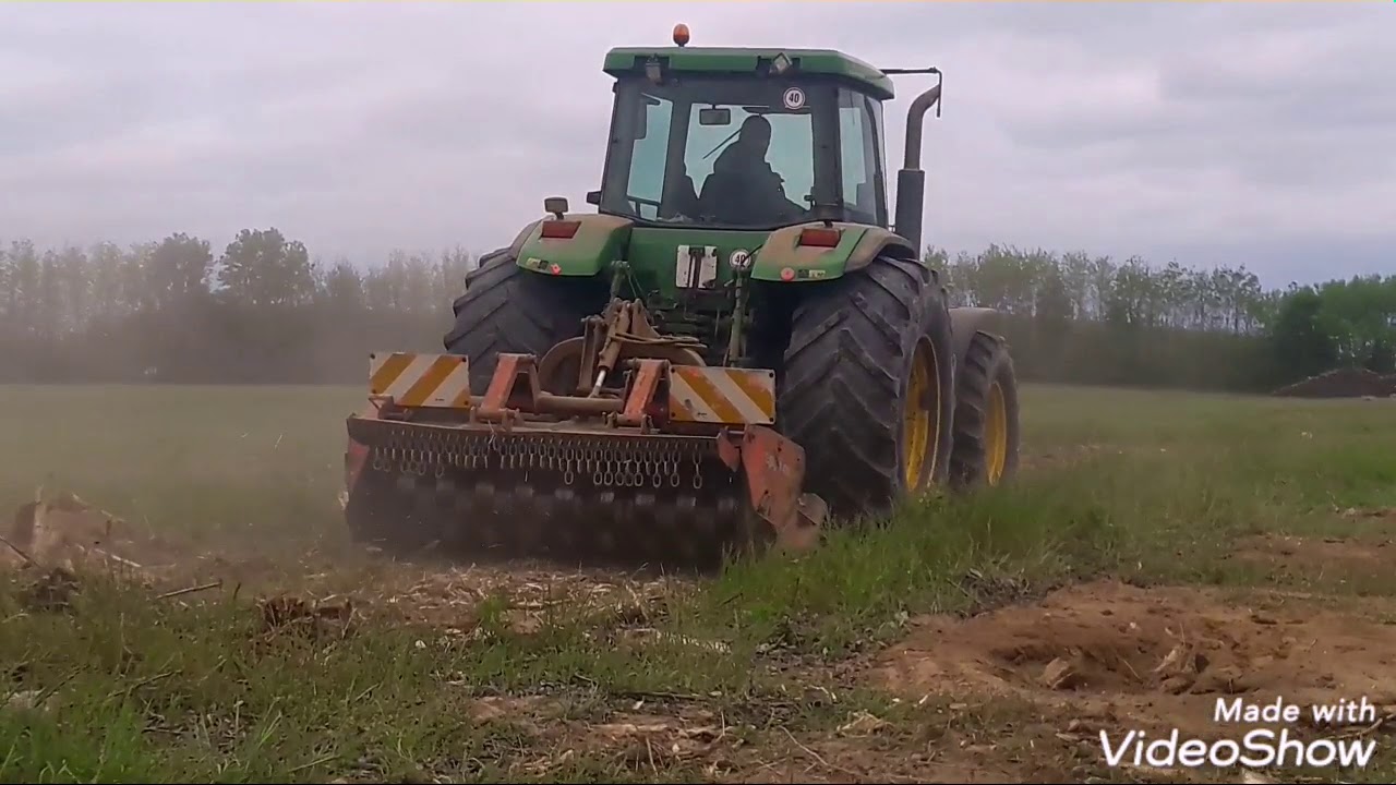 Rába Iveco V8 munka közben