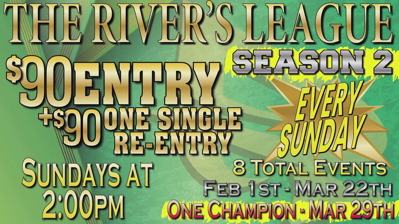 Live $2/5 at The River League! Pt2