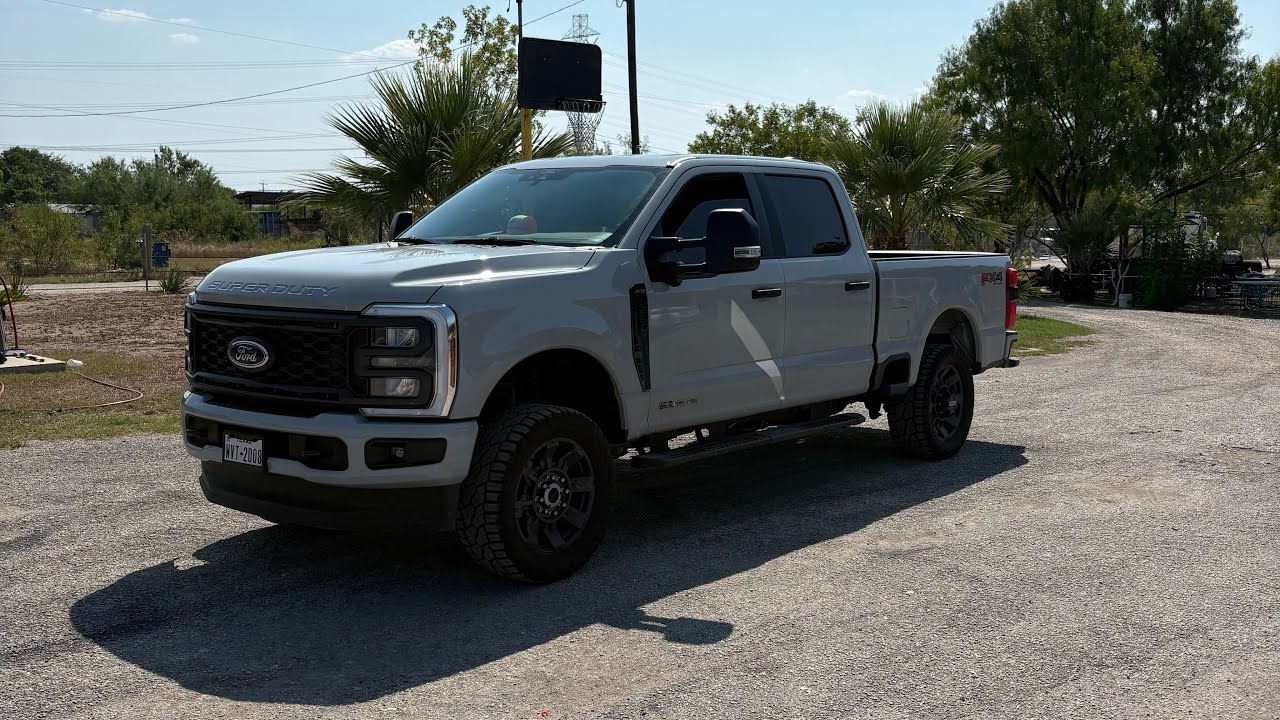 Front leveling kit on a 2025 ford f250 super duty