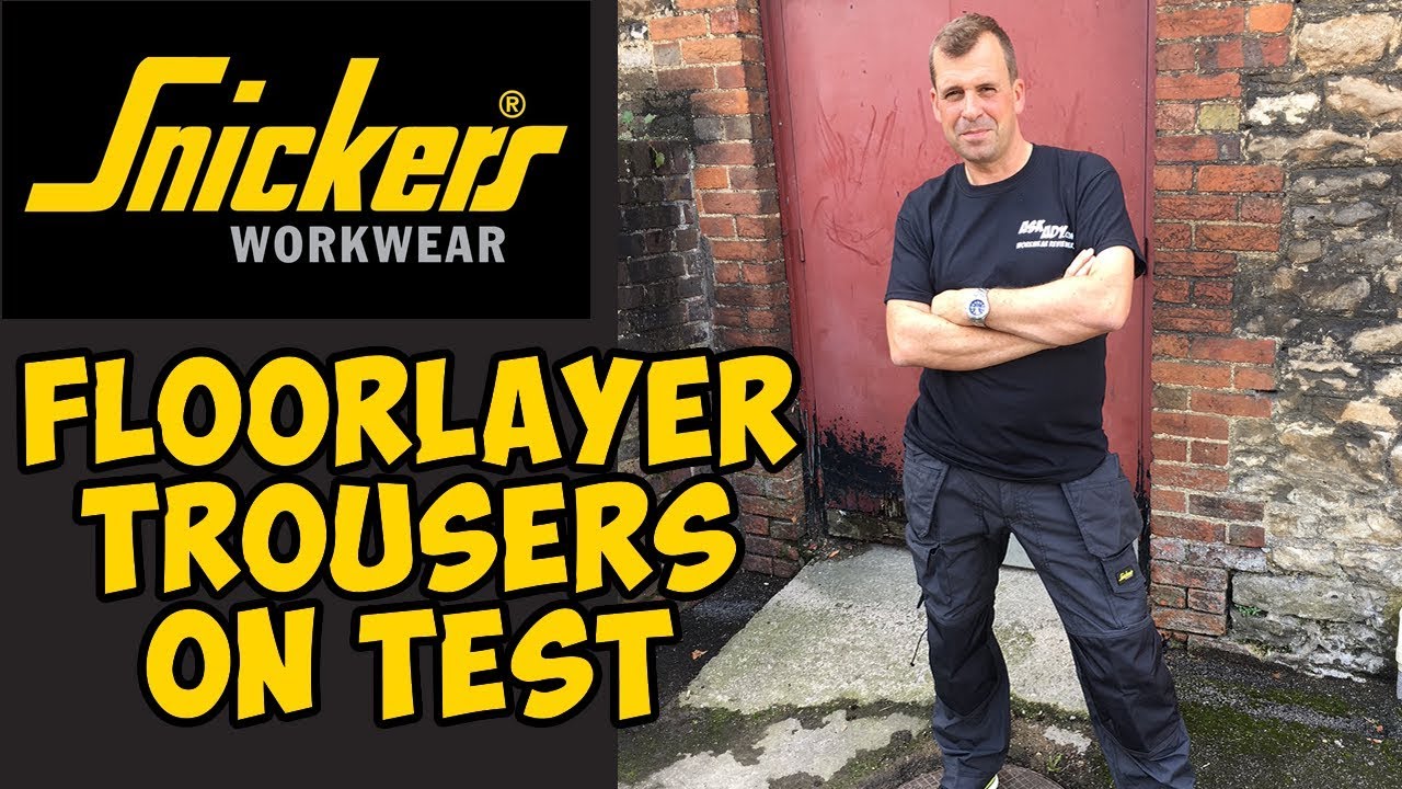 Snickers 3223 Floorlayer Trousers reviewed