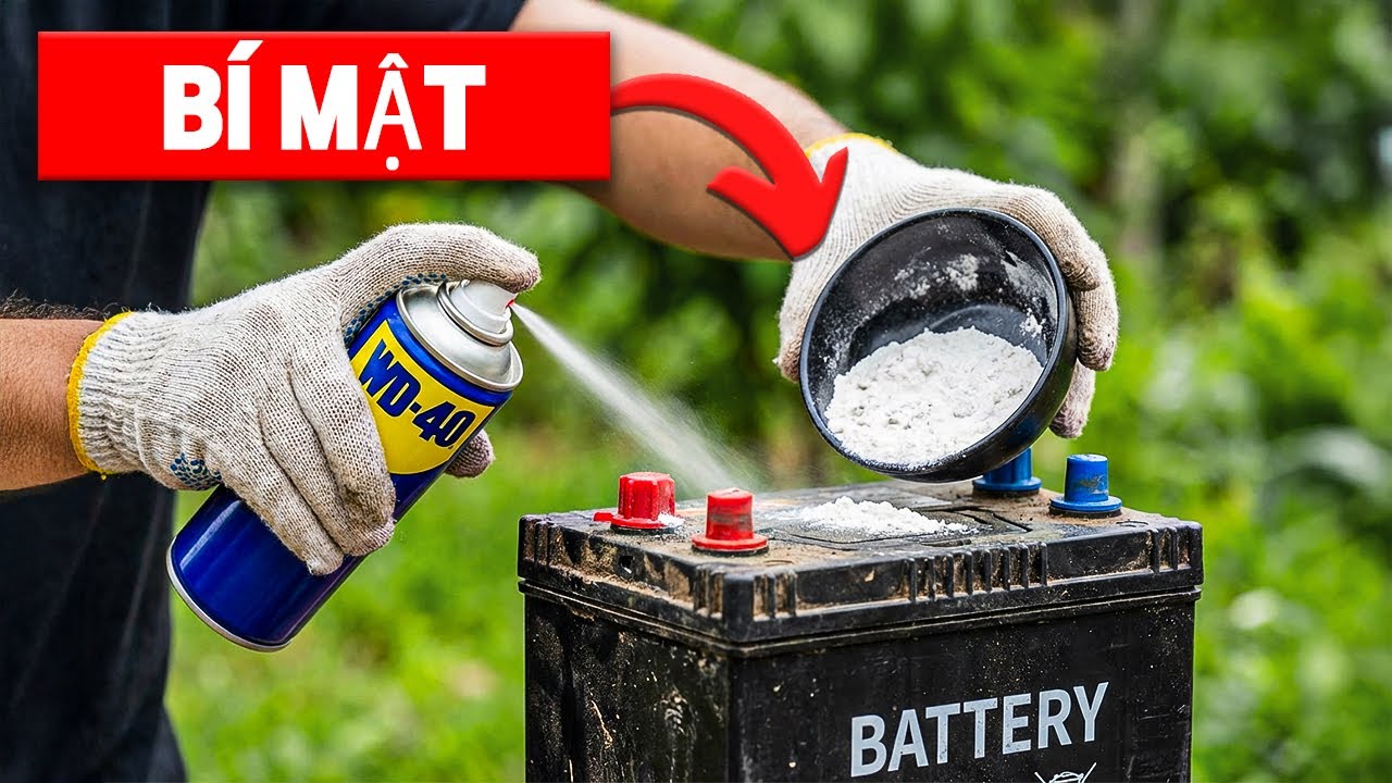 ĐỪNG BAO GIỜ Thay Bình Ắc Quy Ô Tô TRƯỚC Khi Xem Những MẸO Từ Thợ Máy Chuyên Nghiệp
