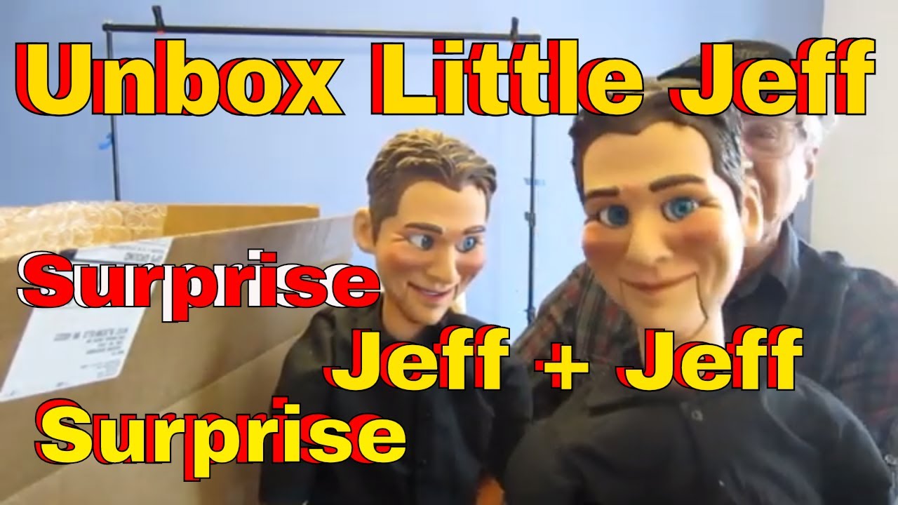 Unboxing of Jeff Dunham's Little Jeff Ventriloquist Dummy