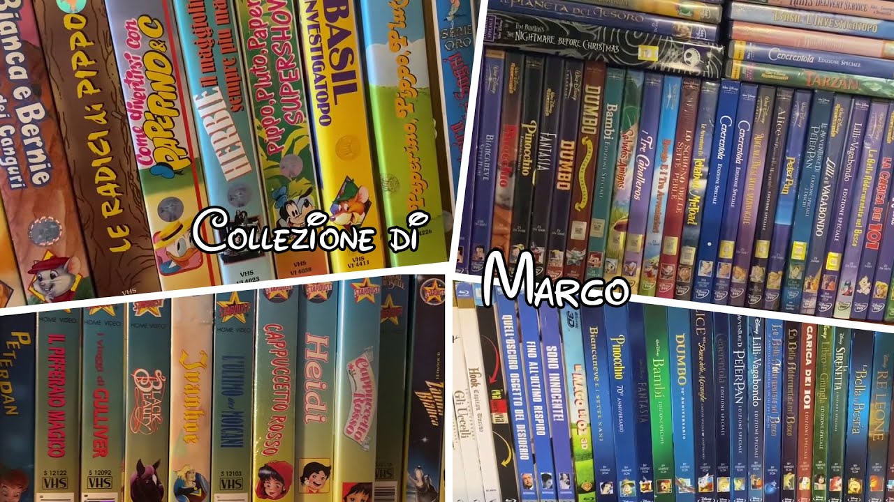 LA GIGANTESCA COLLEZIONE DI MARCO (VHS, DVD, BLU RAY)