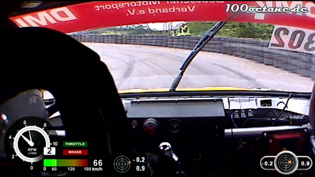 VW Polo II 1.4 G40 Supercharger - Peter Naumann - Bergrennen Oberhallau 2012 - Onboard