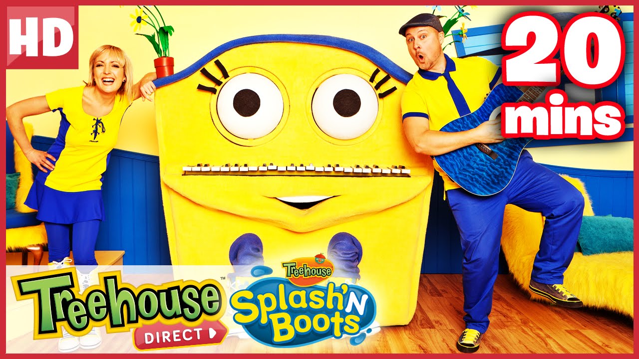 Sing-Along the Name Game Song with Splash'N Boots! | Song Compilation for Kids by Treehouse Direct