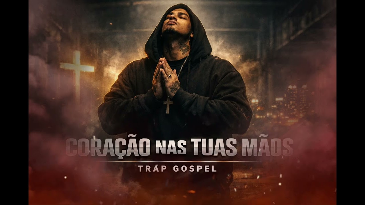 TRAP GOSPEL -CORAÇÃO NAS TUAS MÃOS 🙏#trapgospel #musica #rapgospel 