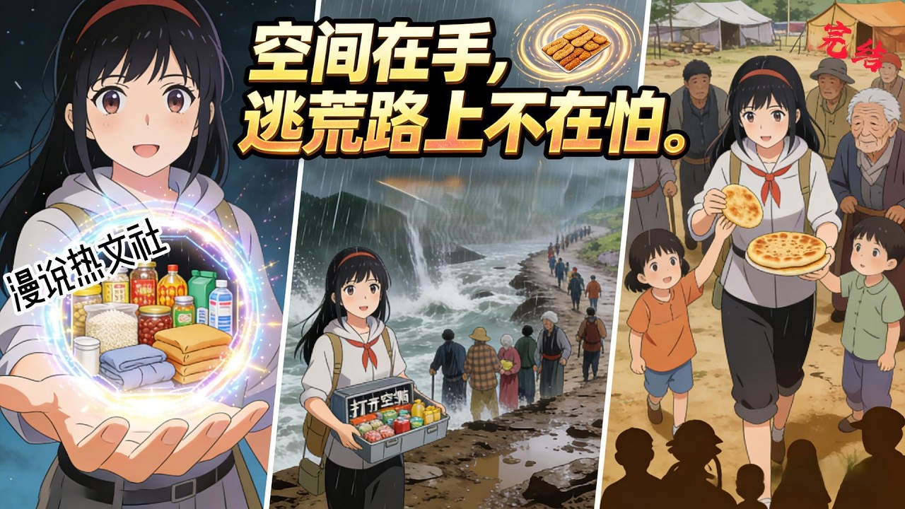 完结《空间在手，逃荒路上不在怕》 顾依依内心咆哮：这是什么运气，还没出场就没了 不过既然来到了这里，也没办法无动于衷，只能尽办法活命，好在她在现代的空间也跟着一起来了。#逃荒#种田#古代言情