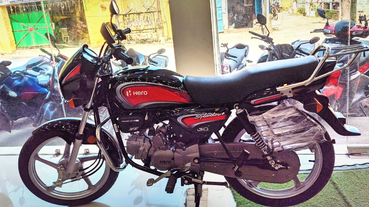 2024 Hero Splendor Plus Sports Red!!