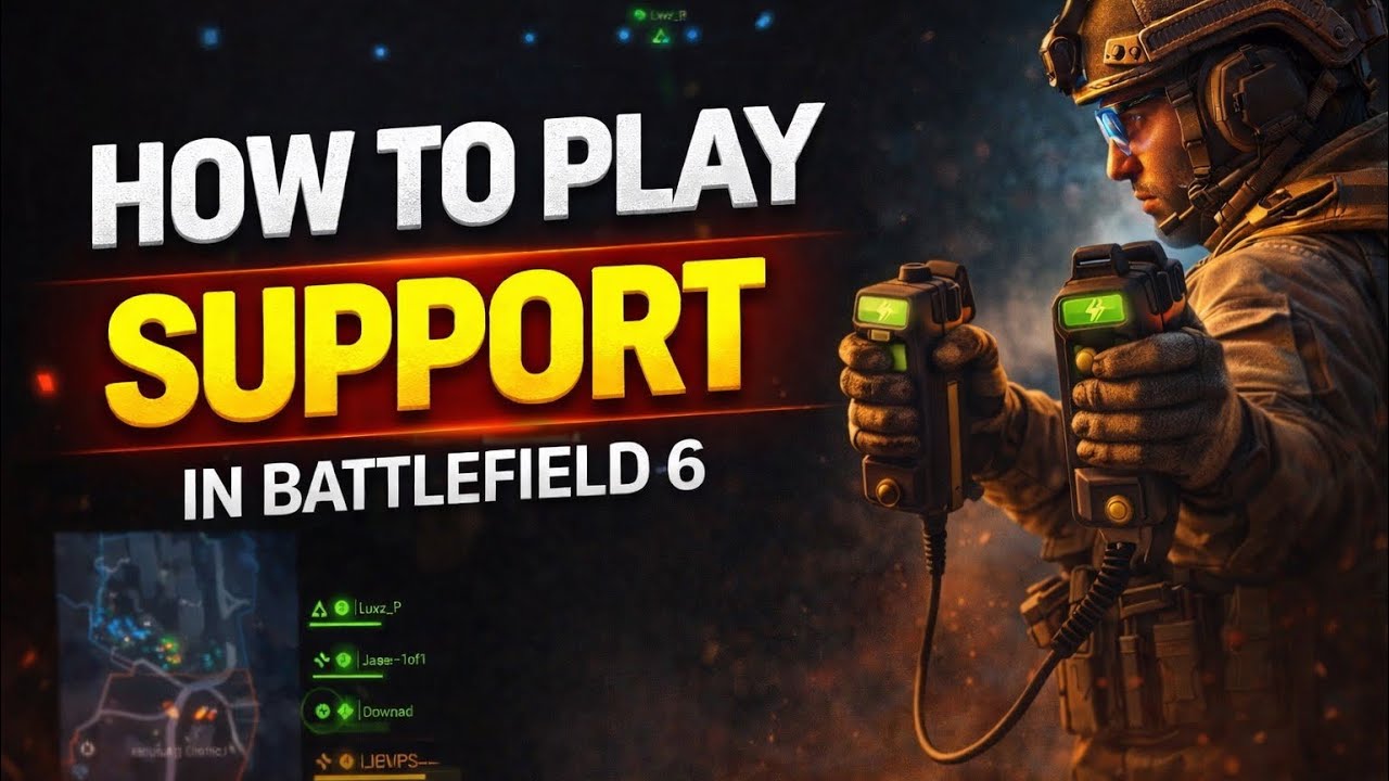 HOW TO PLAY SUPPORT IN BATTLEFIELD 6. [Breakthrough] 30+ revives. 