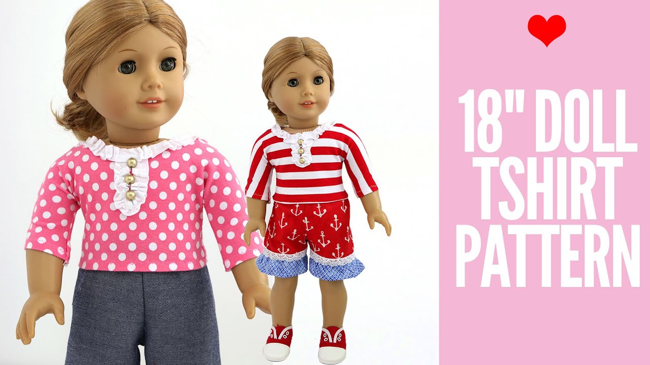 Doll Clothes Patterns - Free 18