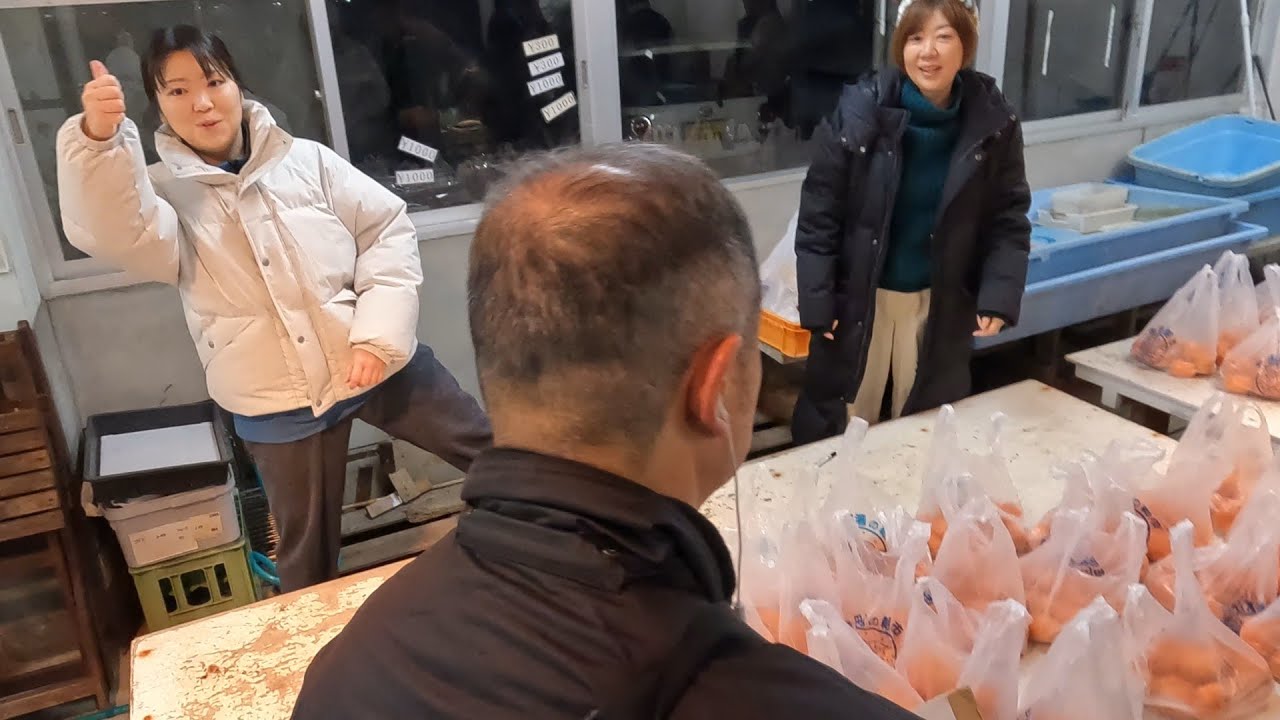 2026年1月25日三浦市金田湾朝市
