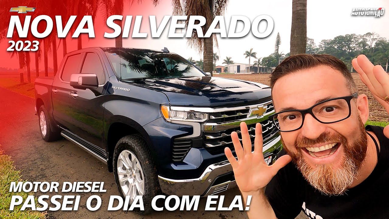 EXCLUSIVO! NOVA SILVERADO 2023 NO BRASIL - Teste Drive Completo Nos Mínimos Detalhes