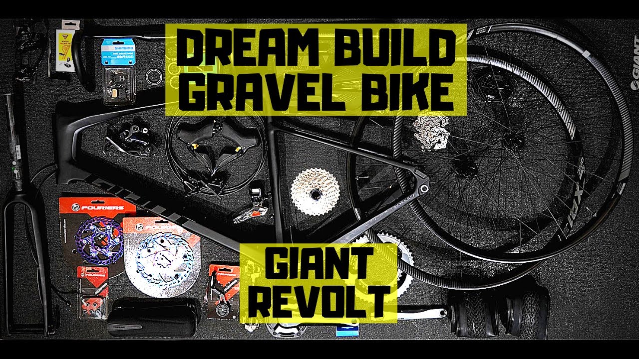 DREAM BUILD GRAVEL BIKE - GIANT REVOLT - SHIMANO DURA ACE DI2/FOURIERS/ULTEGRA RX/MAVIC/TOPEAK/SRM