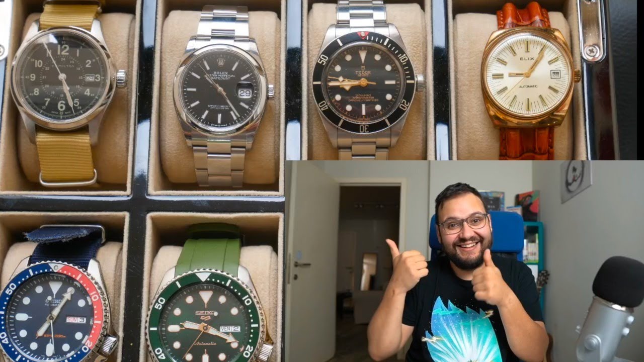 On discute des collections de montres des abonn&eacute;s