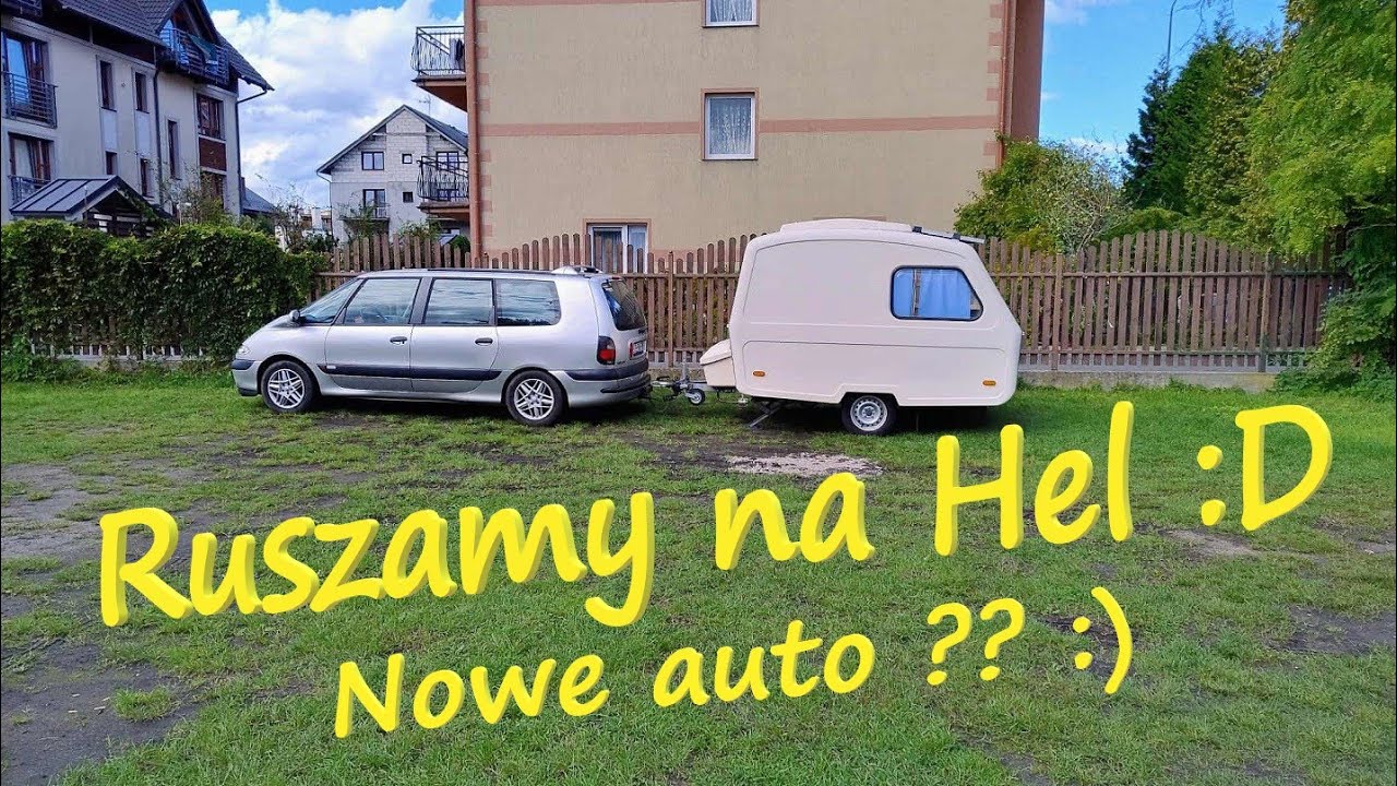 Wyruszamy na Hel z przyczepą kempingową Niewiadów n 126 ;)