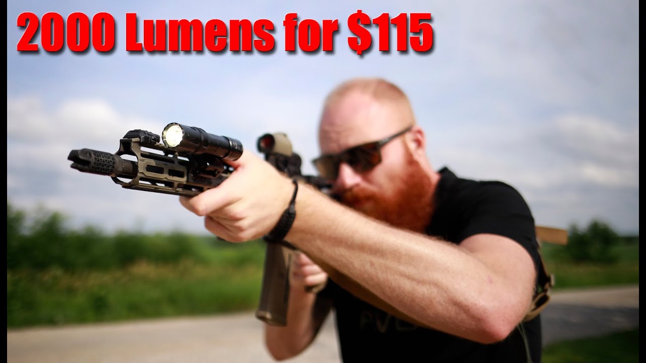 Olight Odin 2000 Lumen Weapon Light: 2000 Round Review & Flash Sale
