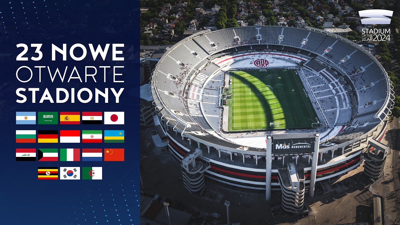 23 NAJNOWSZE DUŻE STADIONY