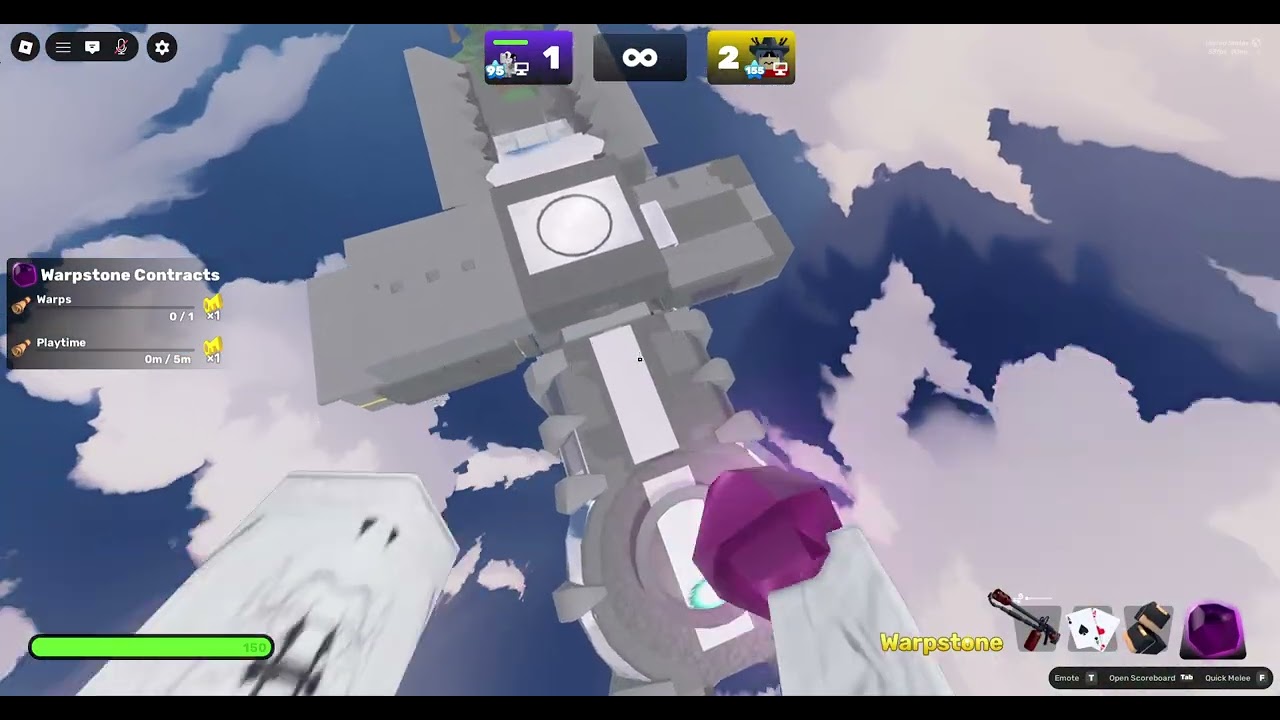 How to escape the arena map in rivals!