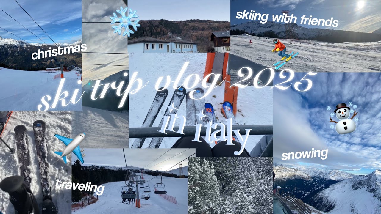 ITALY SKI VLOG 2025 *winter, skiing, travelling*