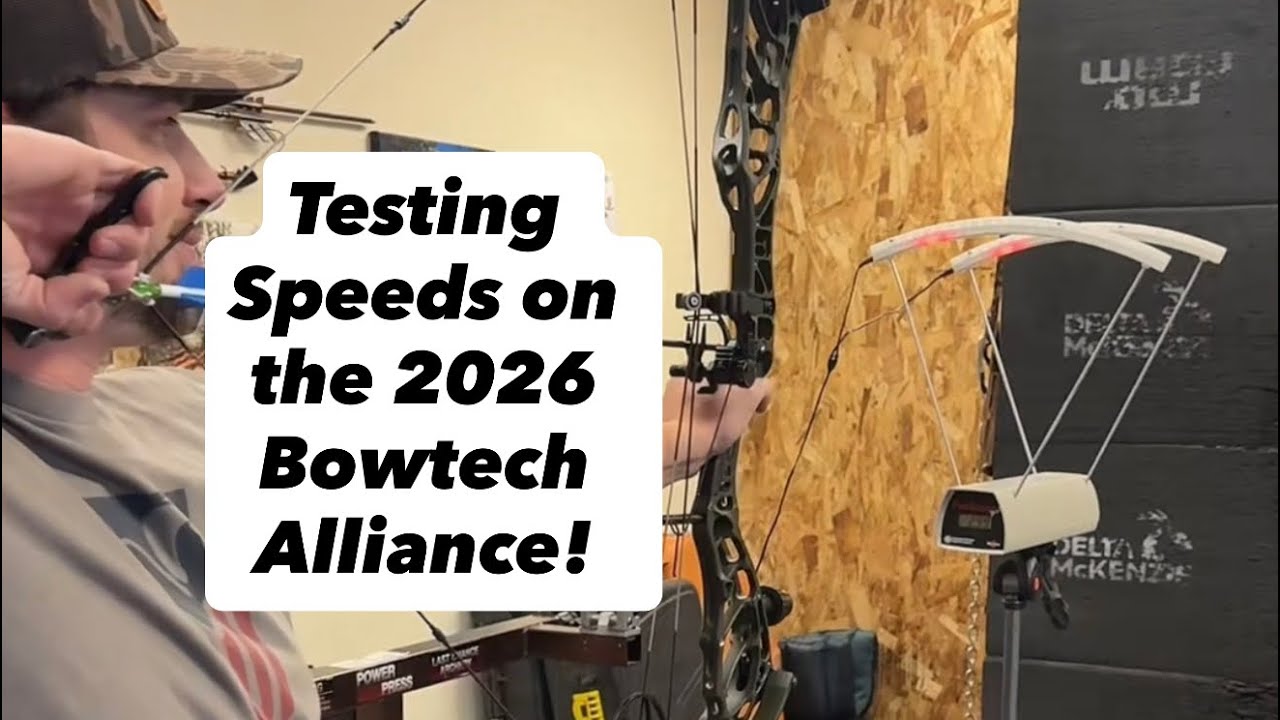 Тестирование скорости Bowtech Alliance!!