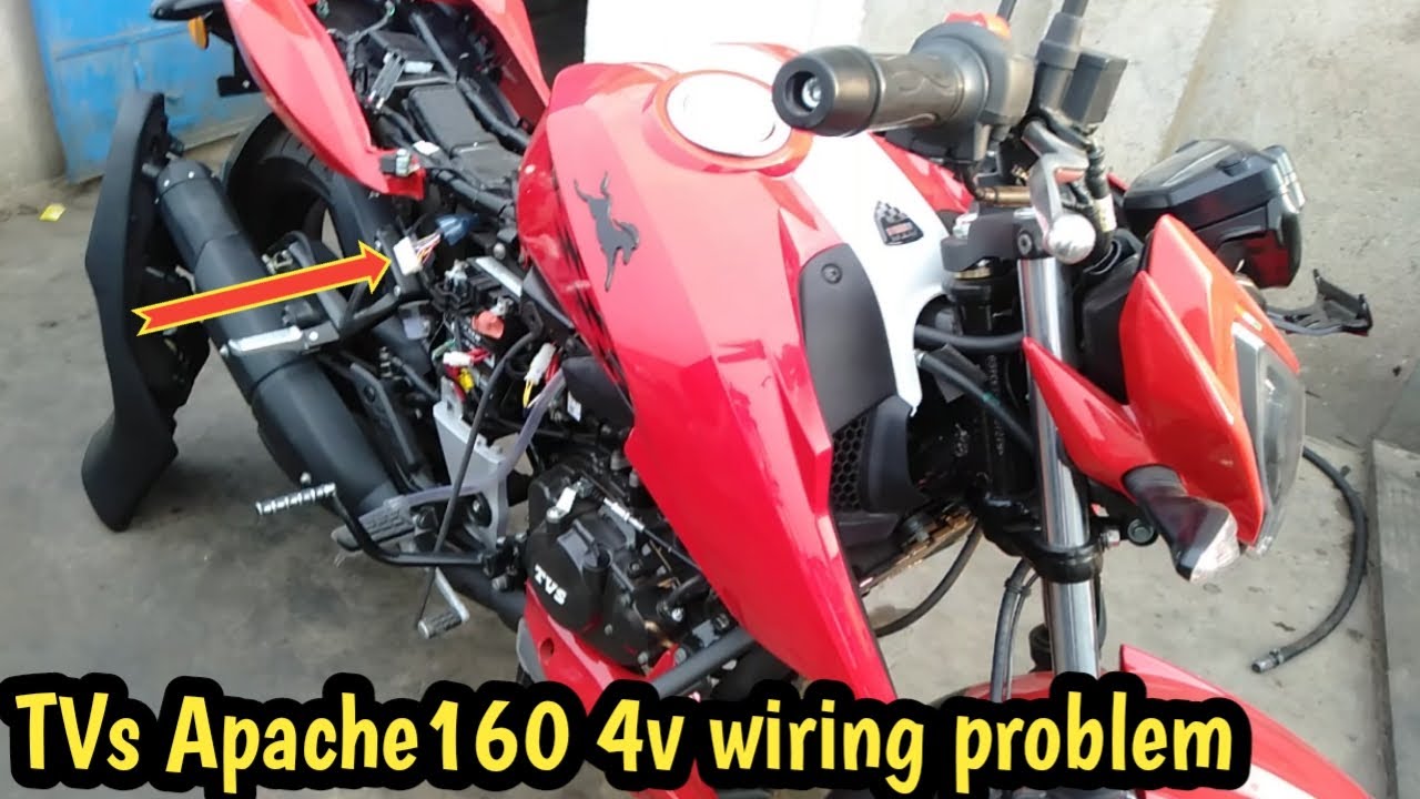 TVs Apache RTR 160 4v wiring details and TCI jack