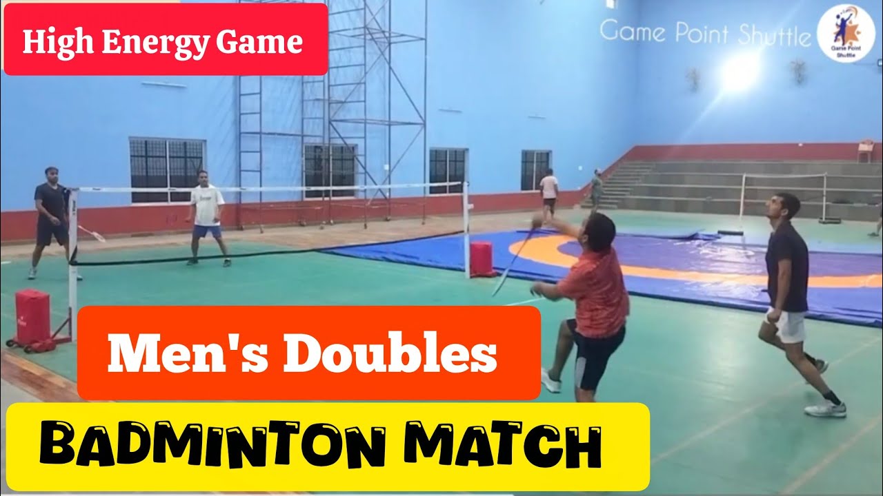 Day#8|High Energy Game🔥Men's Doubles🏸 Badminton #game #sports #smash #badmintion #rally #video #cock