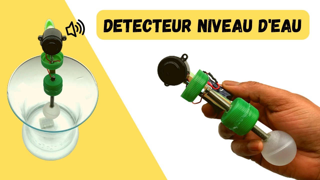 Comment faire un detecteur de niveau d'eau à la maison