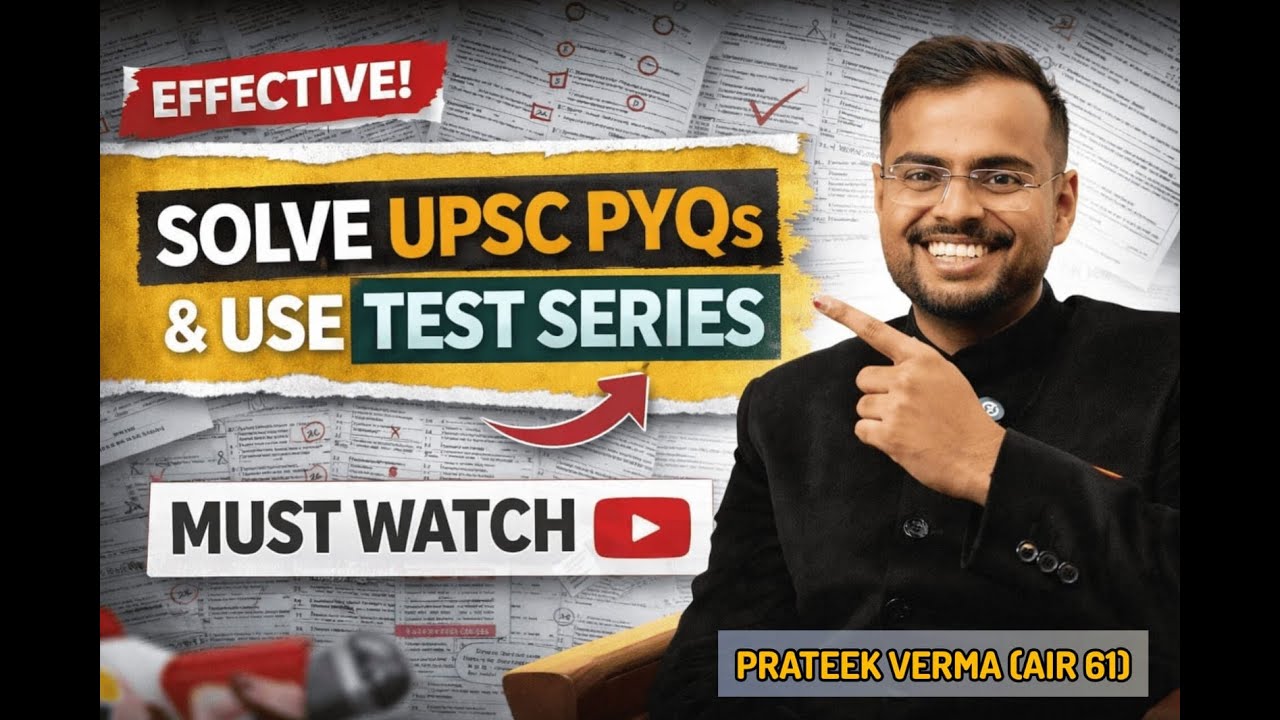 UPSC PYQs and Test Series Decoded | Expert Series | Uniform Calling CAPF #upsc #capf #cse #ias #pyq