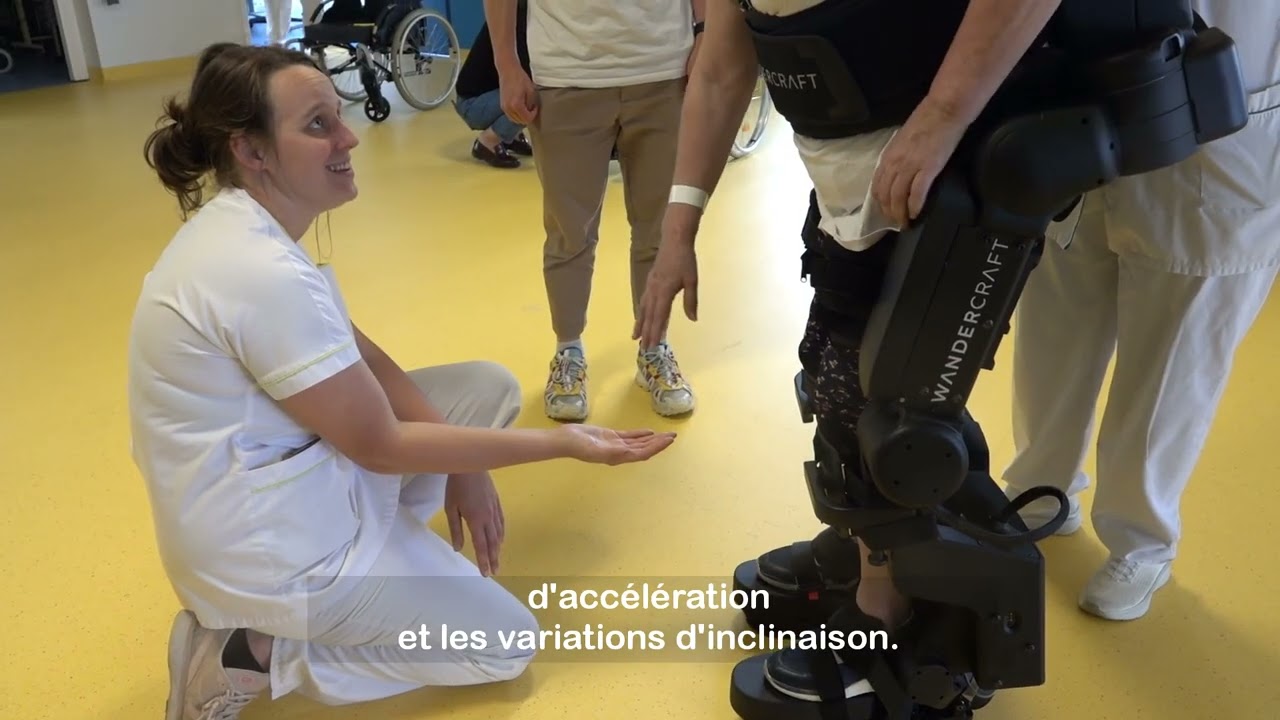 le CH PLN s'équipe d'un exosquelette ATALANTE Wandercraft