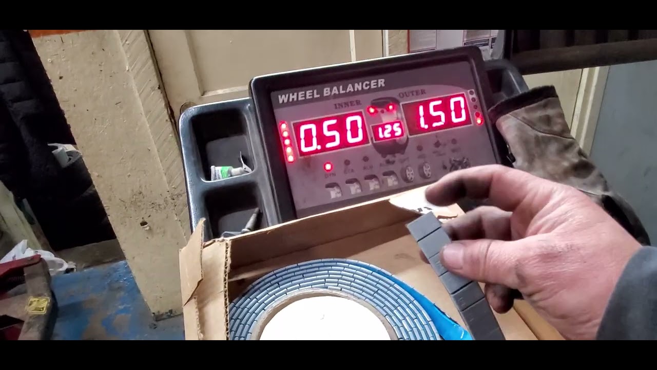 how to use a Phoenix  wheel balance machine pwb-1530A april  2017 .new was $600 and I like it