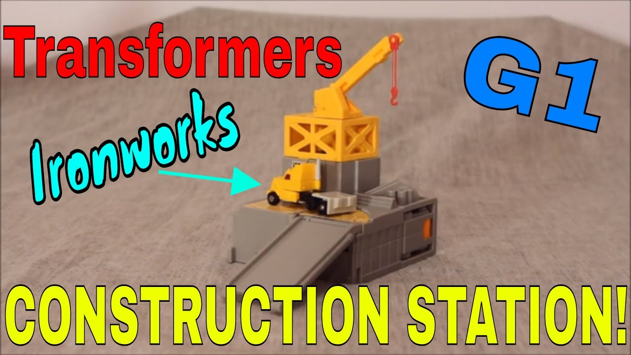 Transformers G1 Construction Station W/ Ironworks - GotBot True Review NUMBER 530