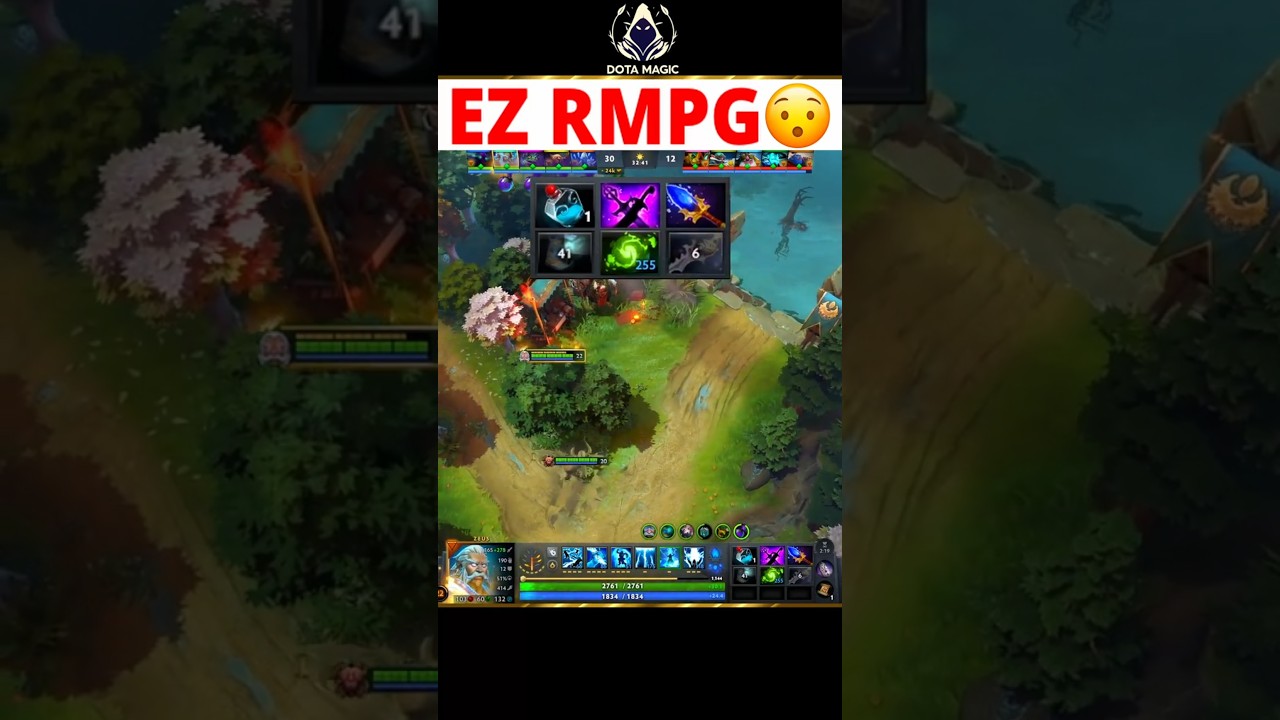 Doing this in rank is unfair 😂 #dota2