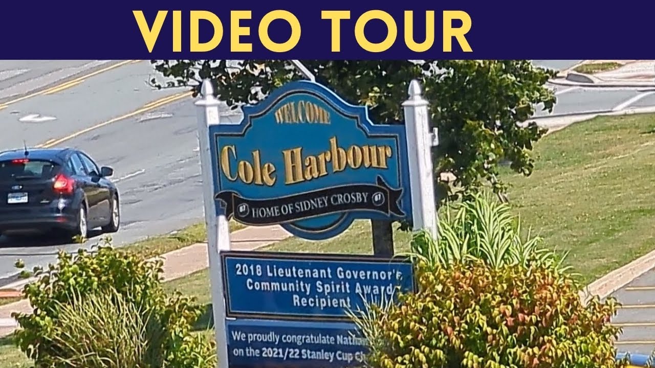 Cole Harbour Nova Scotia tour - see Colby Village, Trailer park boys filming spot Sidney Crosby sign