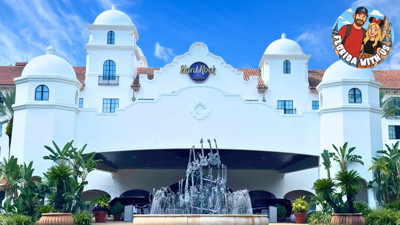 🎸 Hard Rock Hotel Universal Orlando Tour 2025 | Full Resort Tour, Pools, Dining & More!