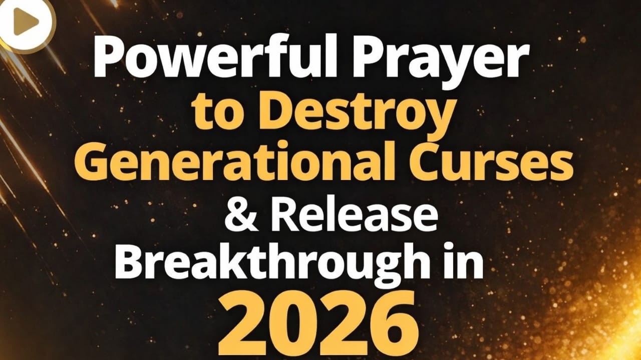 Powerful Prayer to Destroy Generational Curses & Release Breakthrough in 2026