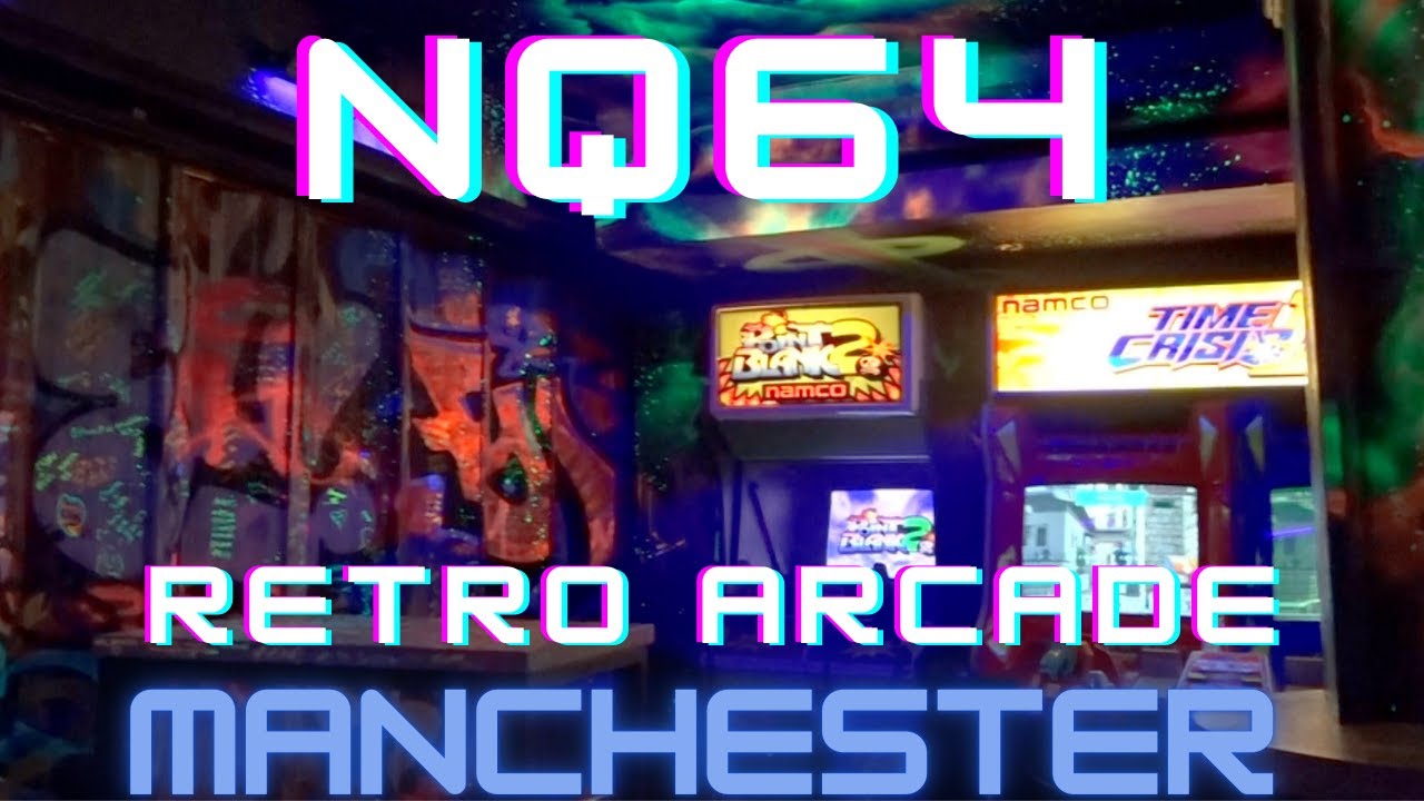 Playing Retro Arcade Games At NQ64 In Manchester | Steff Hanson