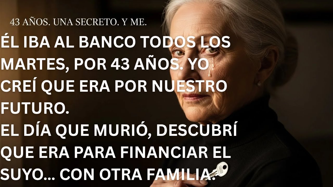 Mi Marido Fue al Banco Todos los Martes 43 Años. Cuando Murió, Descubrí la Verdad #youtube #shorts