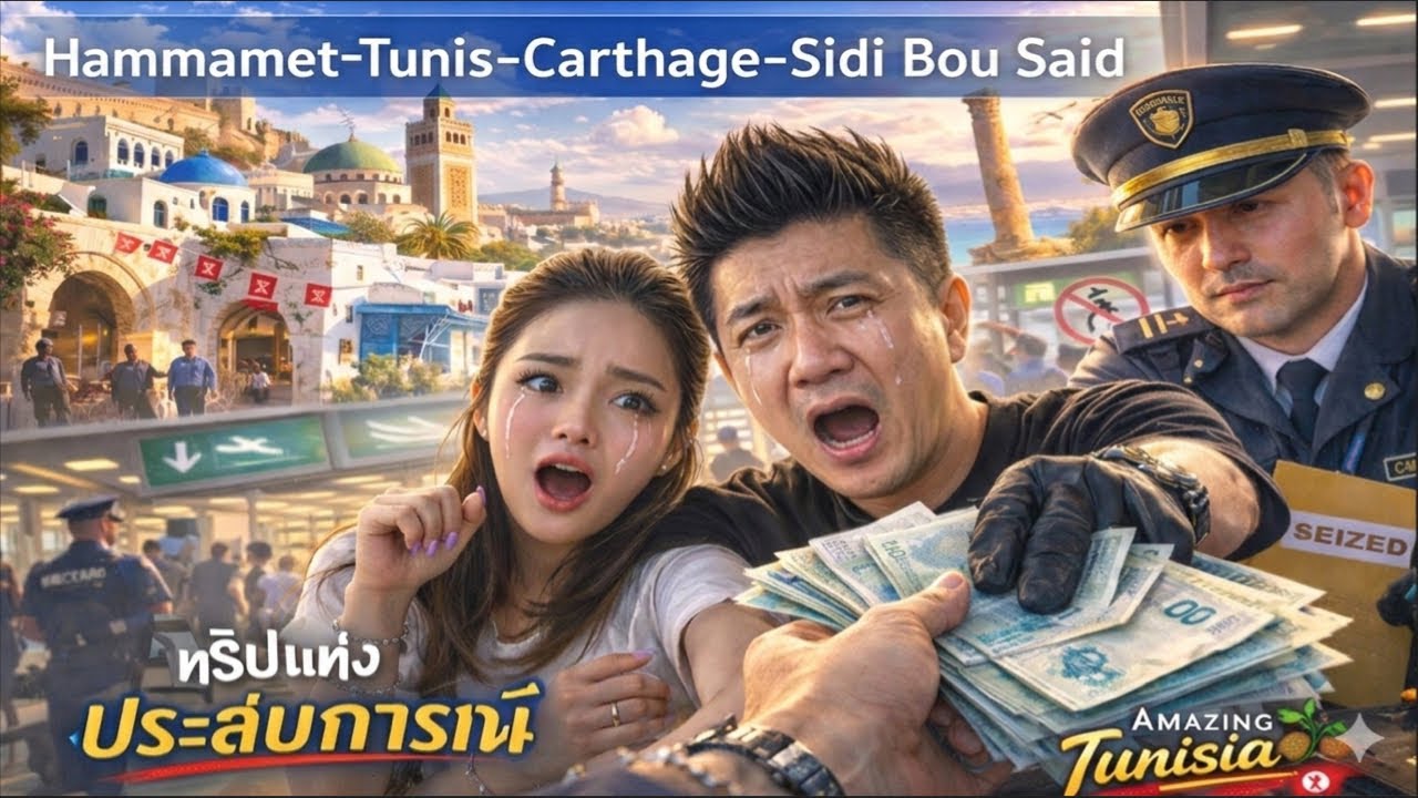 Tunisia เรื่องเยอะ ตุกติกราคายืนหนึ่ง Closed Currency! เงินโดนยึด! Ramadan มีอดตาย Hammamet ไม่มีลืม