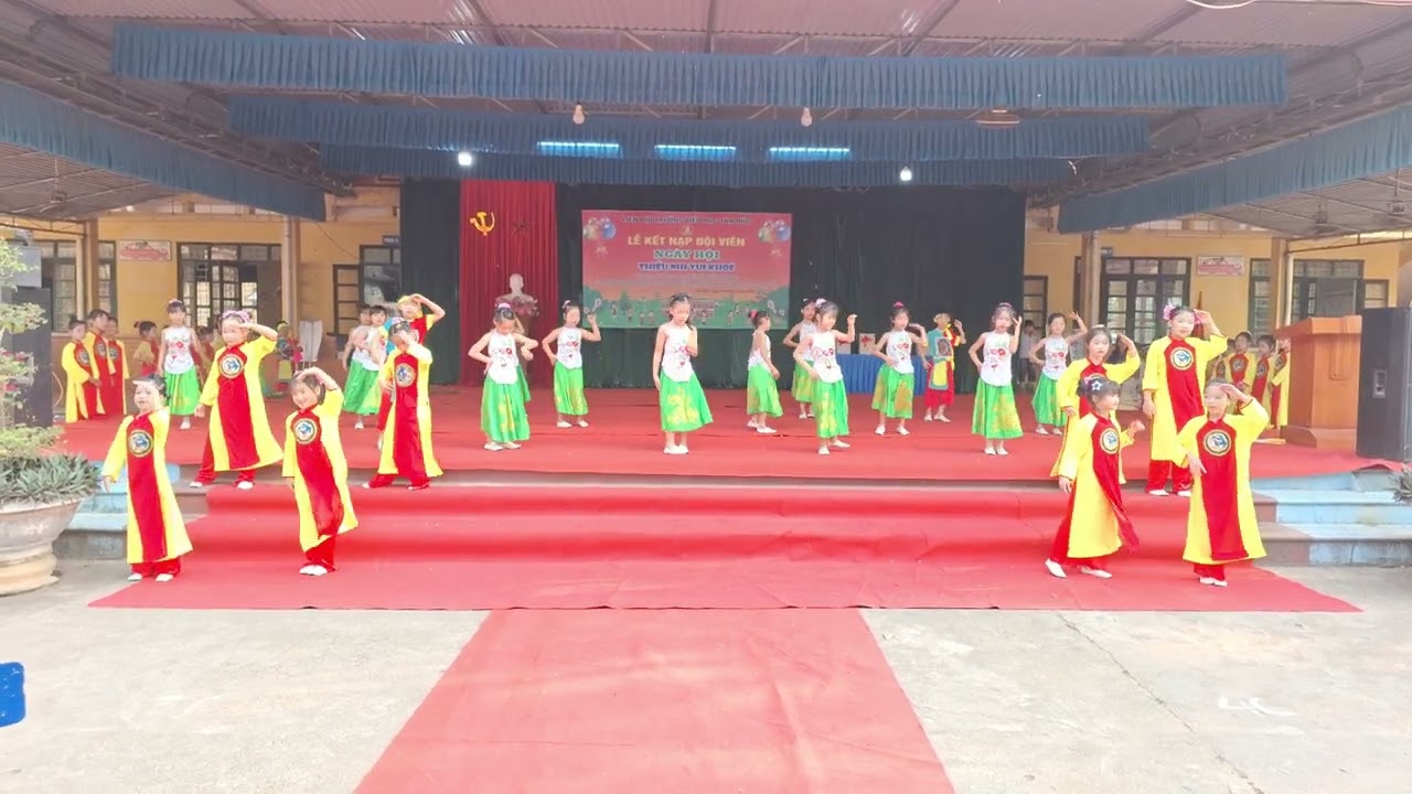4K - VĂN NGHỆ - Lễ kết nạp đội viên - Ngày hội Thiếu nhi vui khỏe - Trường Tiểu học Tân Đức - PB- TN