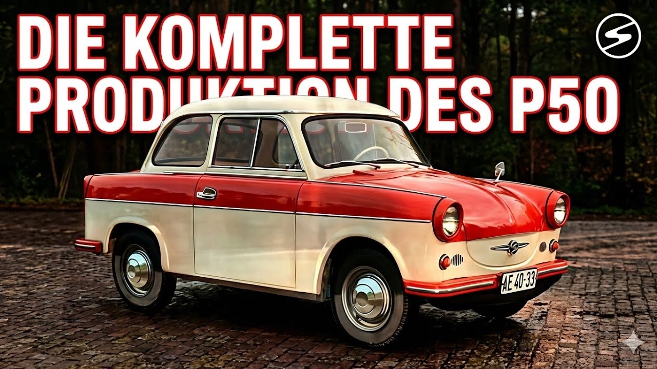 Die Wiege des Trabant. VEB Sachsenring präsentiert den Trabant P50