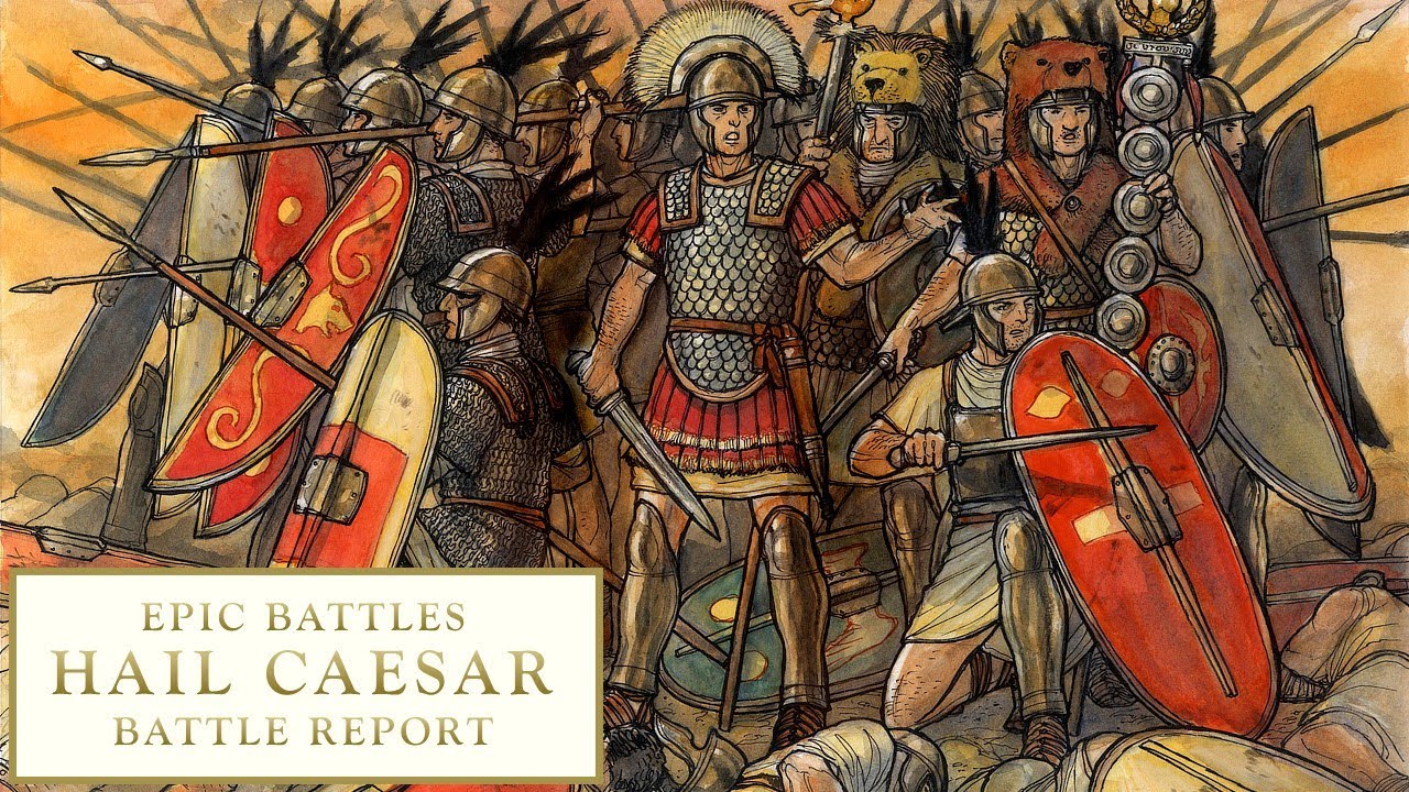 Encounter Battle | Hail Caesar BatRep | Romans vs. Carthaginians