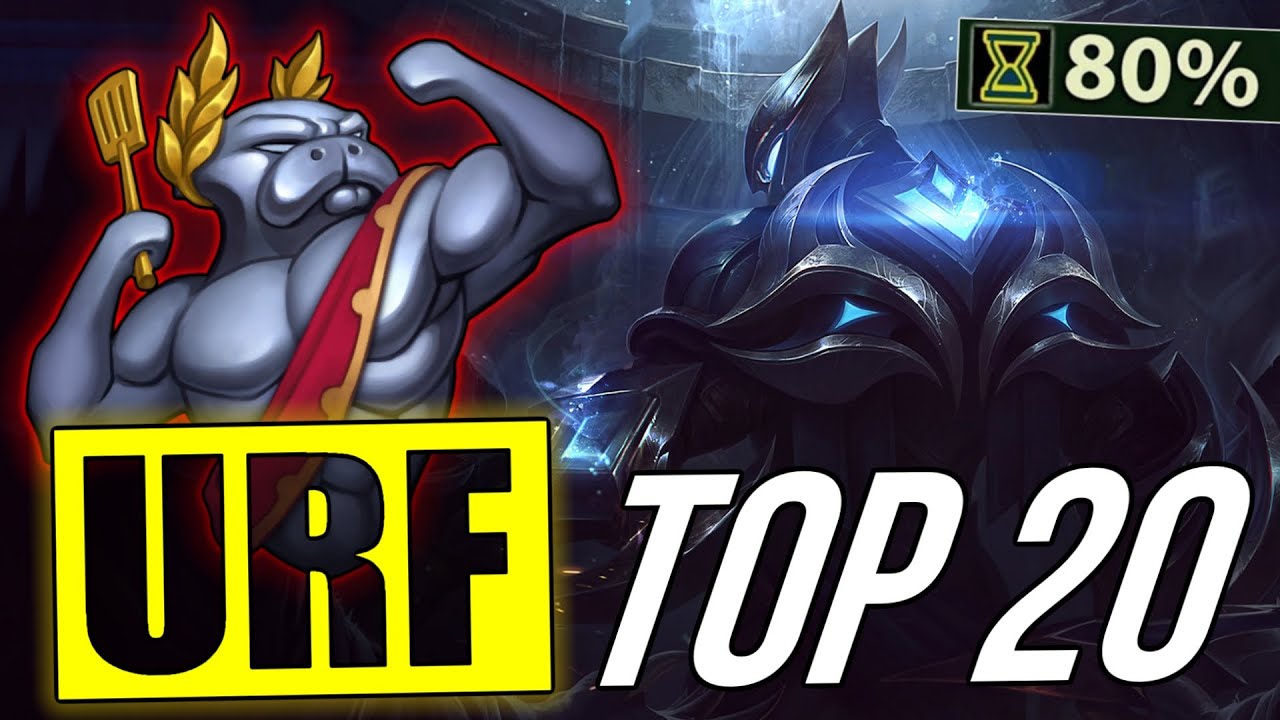 Top 20 Best Champions URF | LoL Epic ARURF montage 2018 (League of Legends)