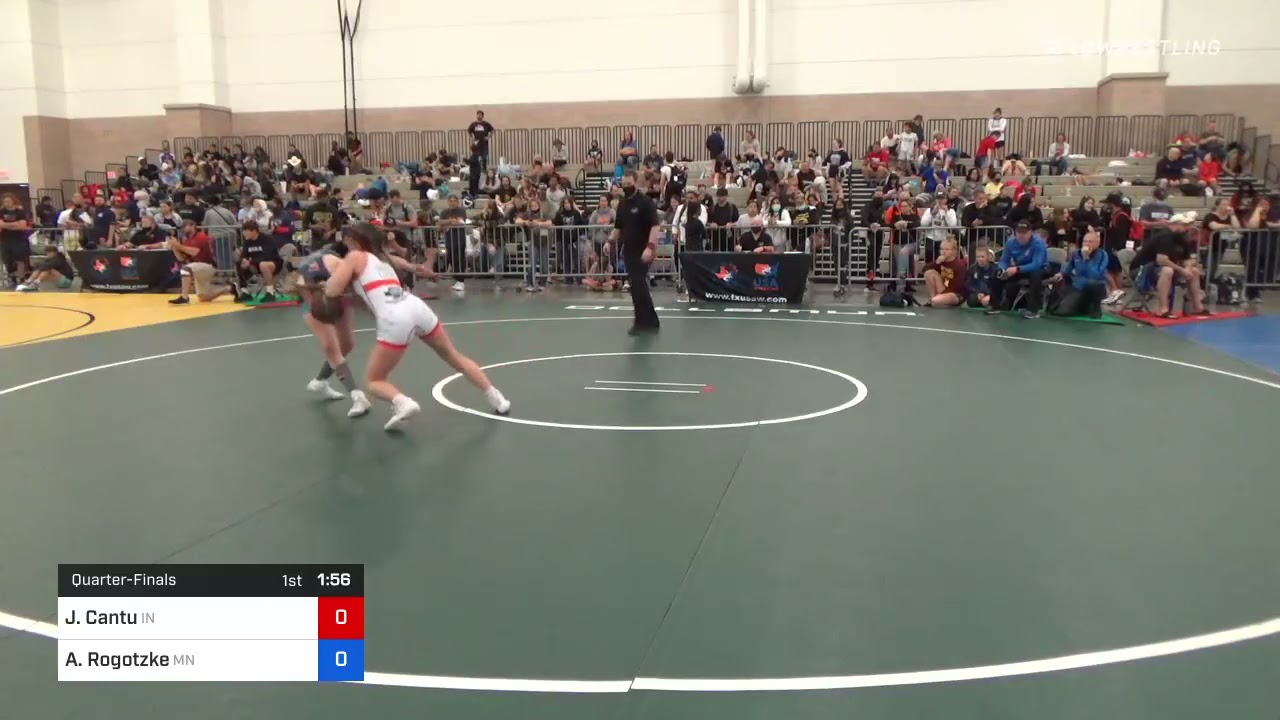 50 Kg Quarterfinal - Joy Cantu, IN Vs Audrey Rogotzke, MN