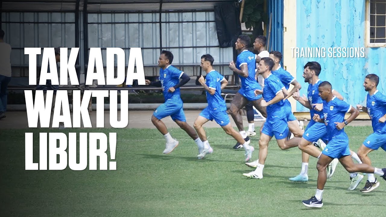 Jadwal yang Padat, PERSIB Fokuskan Persiapan Melawan Arema FC | Training Sessions