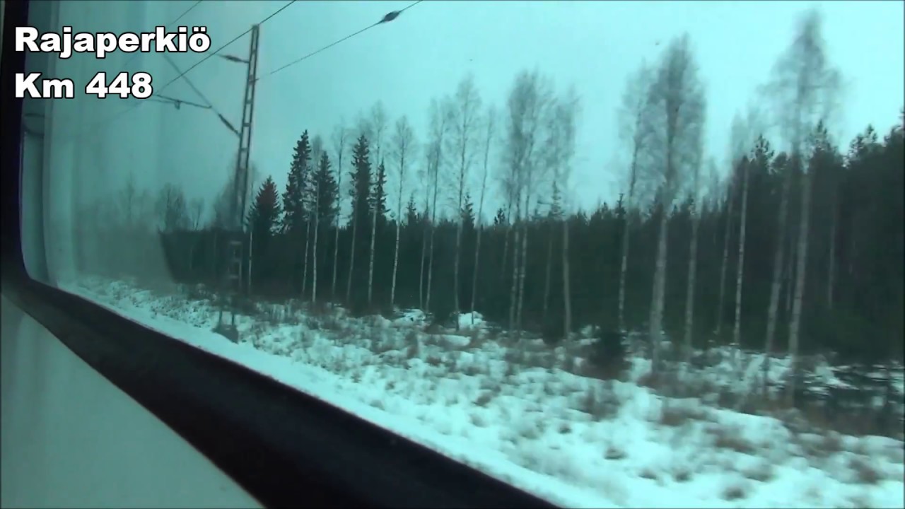 Train ride Lapua-Kokkola Part: 1/4 Lapua-Kauhava (InterCity 21)