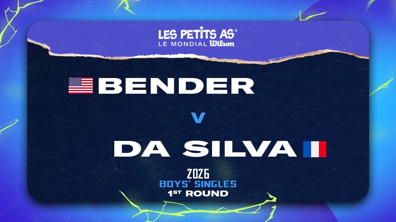 Les Petits As 2026 | Boys Singles R1 | David BENDER vs. Loris DA SILVA
