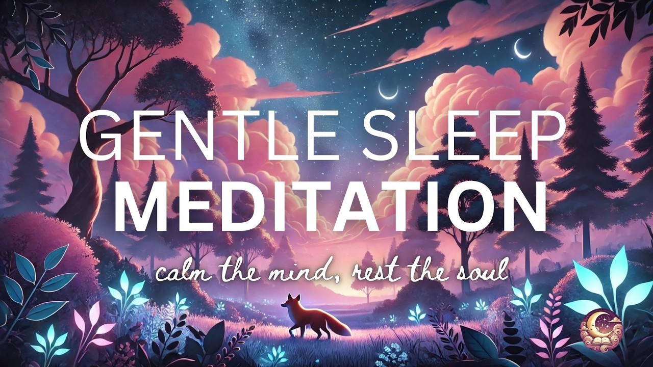 Guided Sleep Meditation, Ease Fatigue, Deep Sleep