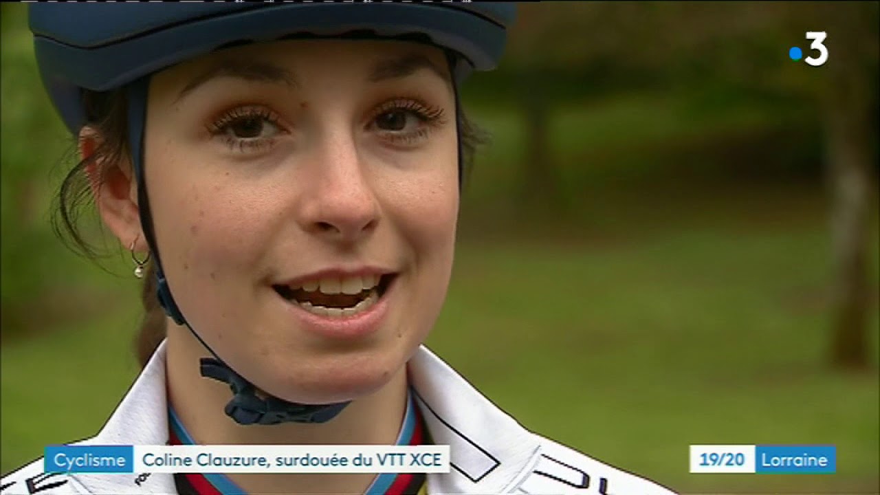 Coline Clauzure, championne du monde de VTT XCE